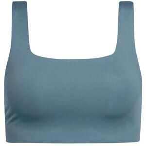 Girlfriend Collective Monarch Blue Tommy Cropped Sports Bra SMALL
